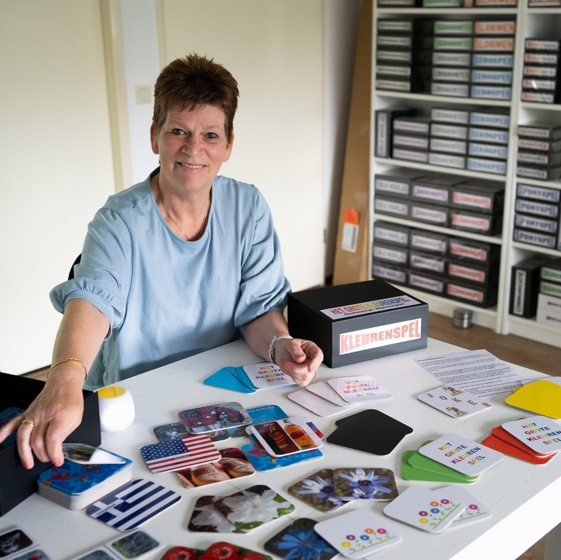 Nelly van Nieuwkerk: "'Het Landenspel' haalt de leukste herinneringen op"
