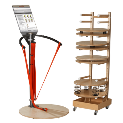 Afbeeelding van het spel Pedalo®-5S-Physiostation, speciaal geselecteerd  voor ouderen met dementie.