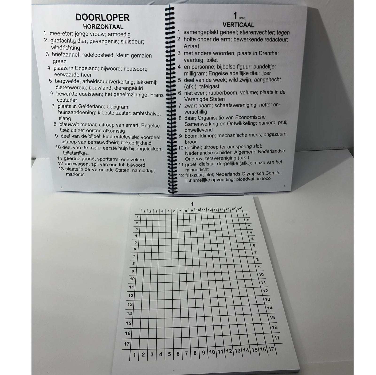 Doorloper grootletter puzzelboek - 3 ster
