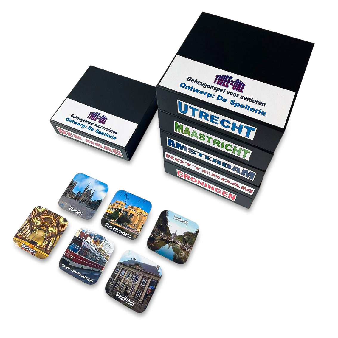 Afbeeelding van het spel Twee is OK - Steden, speciaal geselecteerd  voor ouderen met dementie.