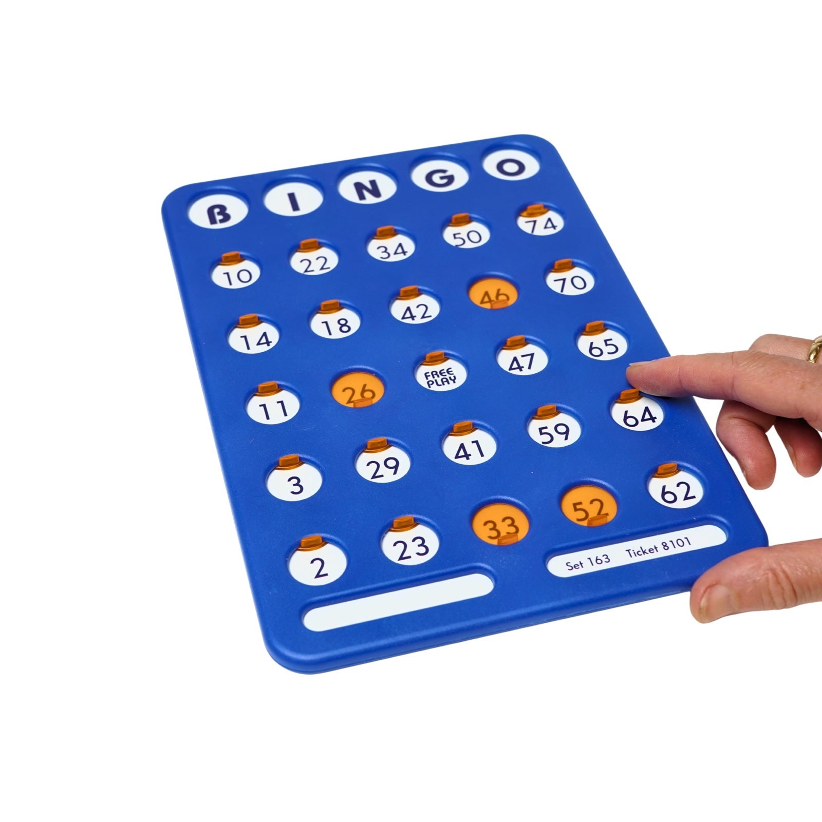 Bingo - Schuifplank 1-75