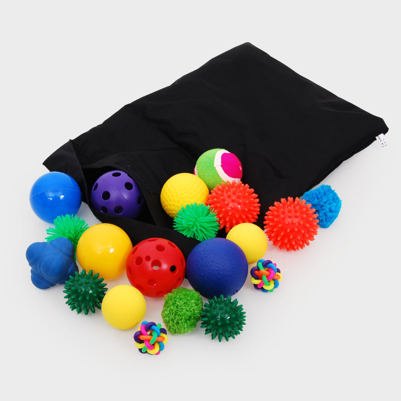 Afbeeelding van het spel Sensory Ball Pack, speciaal geselecteerd  voor ouderen met dementie.