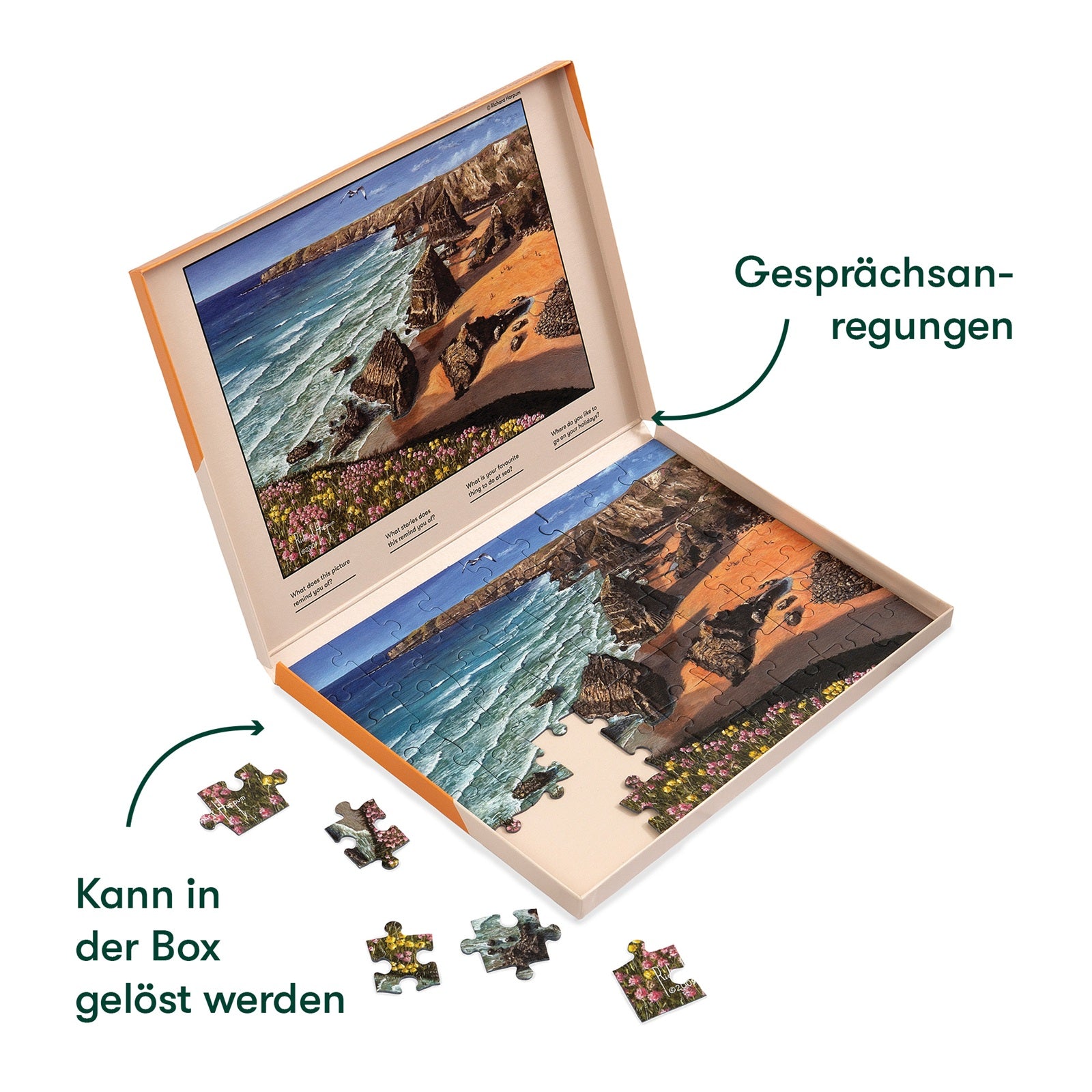 Puzzel - De wilde Kust - 63 stukjes