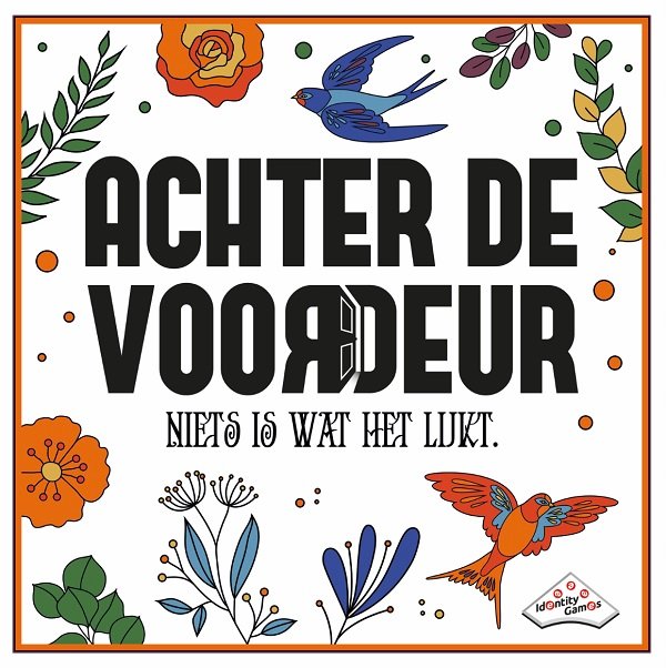 Afbeeelding van het spel Achter de voordeur spel, speciaal geselecteerd  voor ouderen met dementie.